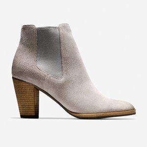 Cole Haan Hayes Gore Bootie in Ironstone Suede 7.5
